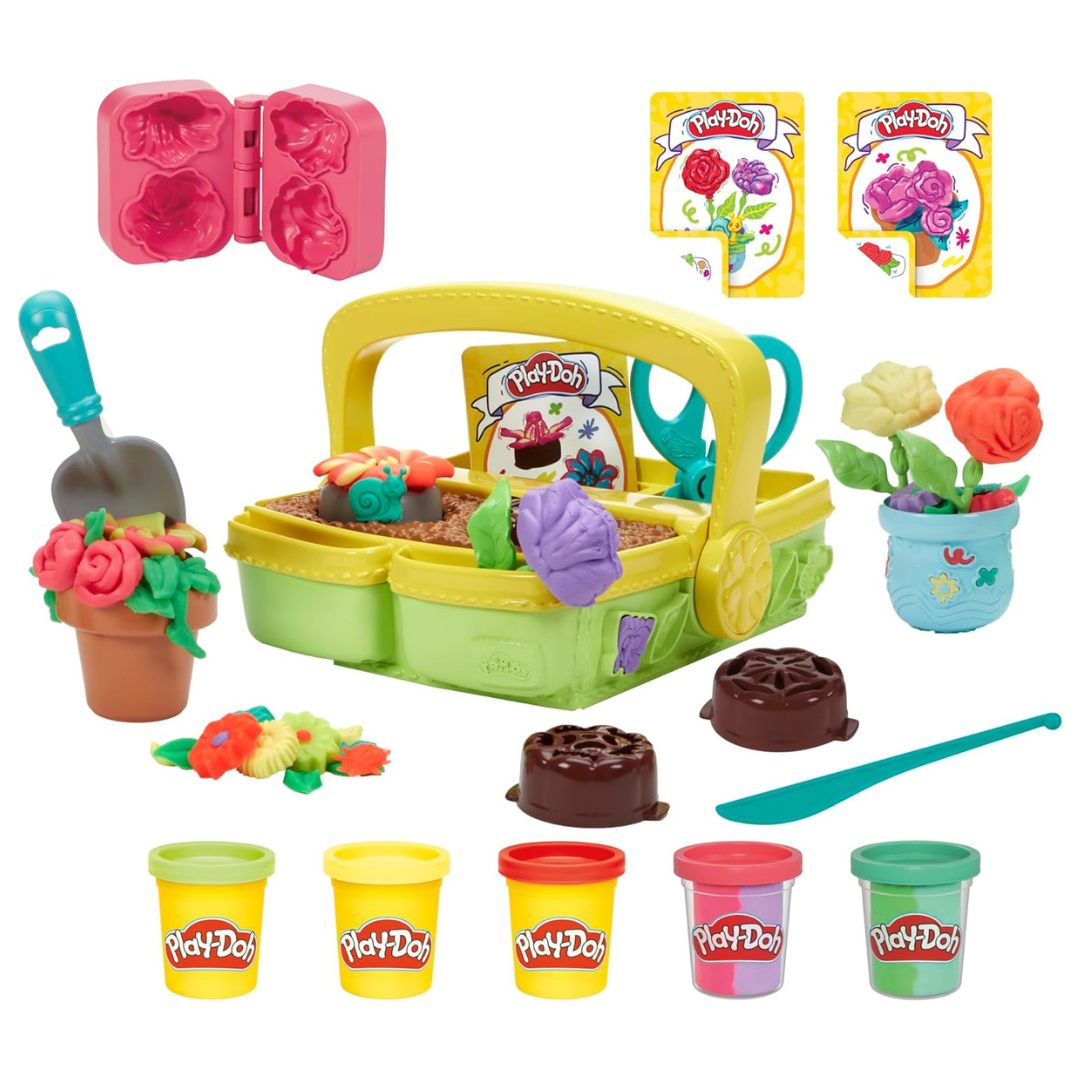 Play-Doh Blooming Flower Garden Toy Playset