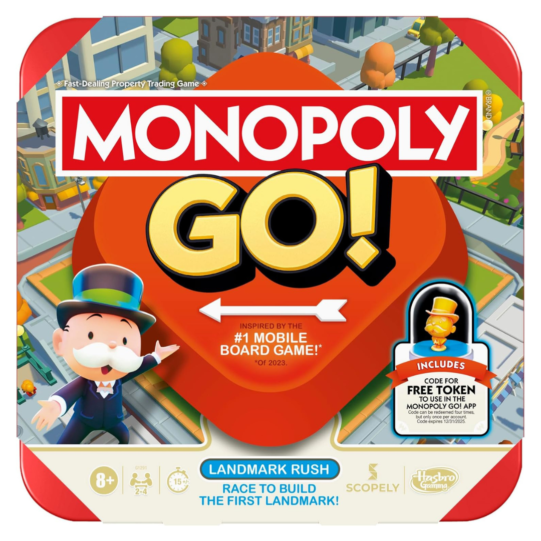 3-Count Monopoly GO! Inspired by The Popular Mobile Board Game