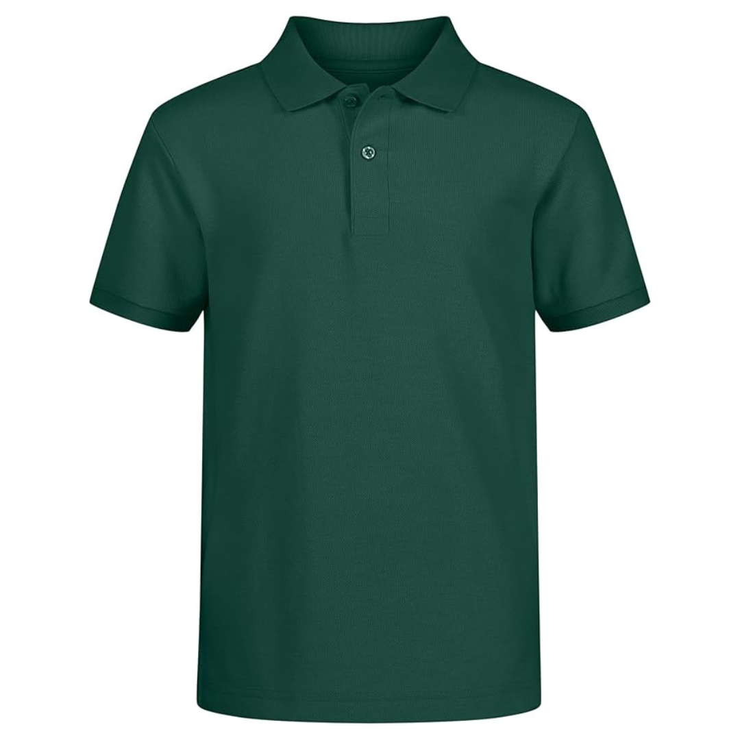 Nautica Boys School Uniform Short Sleeve Pique Polo Shirt
