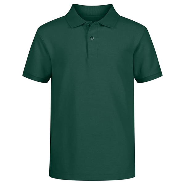 Nautica Boys School Uniform Short Sleeve Pique Polo Shirt