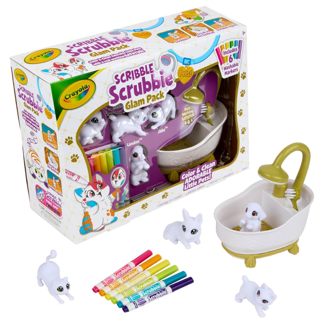 Crayola Scribble Scrubbie Pets Tub Set