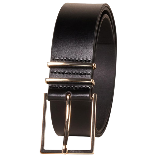 Women's Leather Refined Buckle Dress Belt