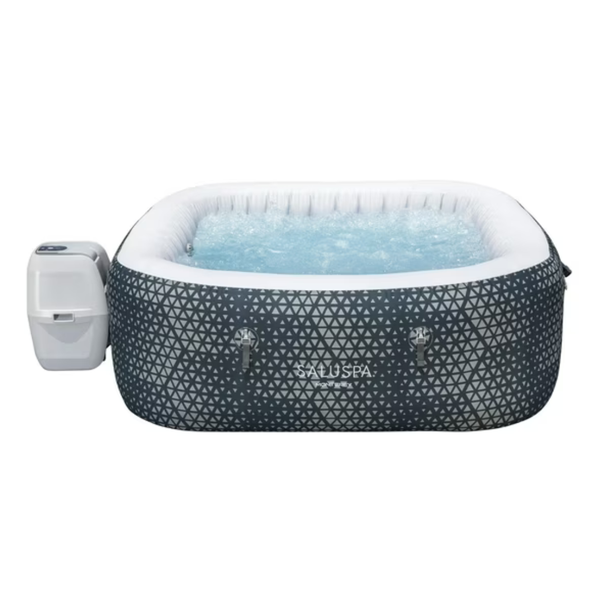 SaluSpa Monterey AirJet Outdoor Inflatable Square Hot Tub W/ Pump