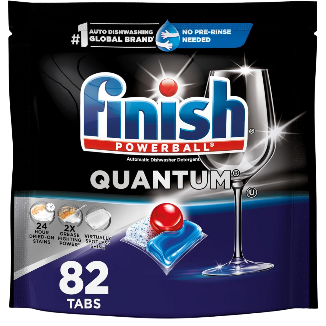 82-Count Finish Powerball Quantum Dishwasher Detergent Pods