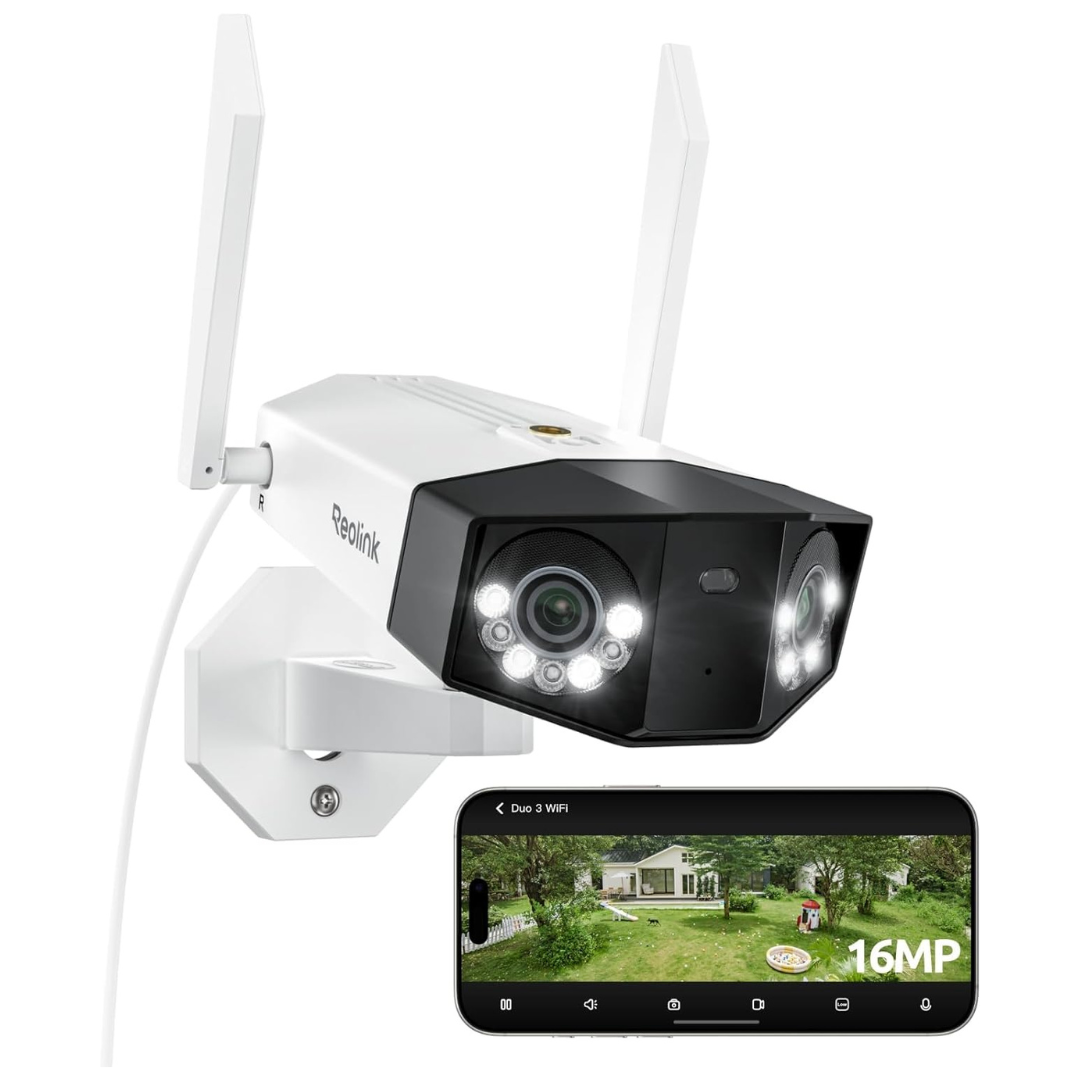 Reolink Duo 3 16MP Outdoor WiFi Security Camera