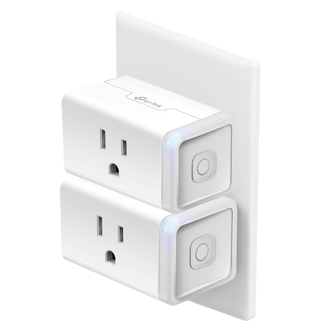 2-Pack TP-Link Kasa Smart WiFi Outlet Plug (HS103P2)