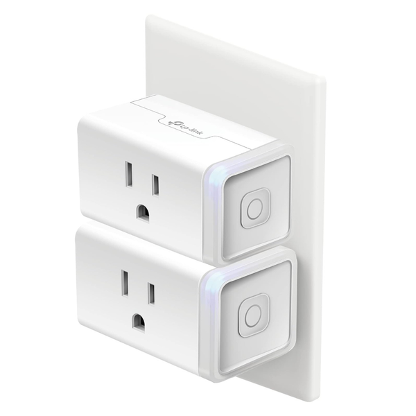 2-Pack TP-Link Kasa Smart WiFi Outlet Plug (HS103P2)