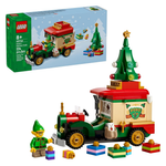 224-Piece LEGO Santa's Delivery Truck Building Toy Set