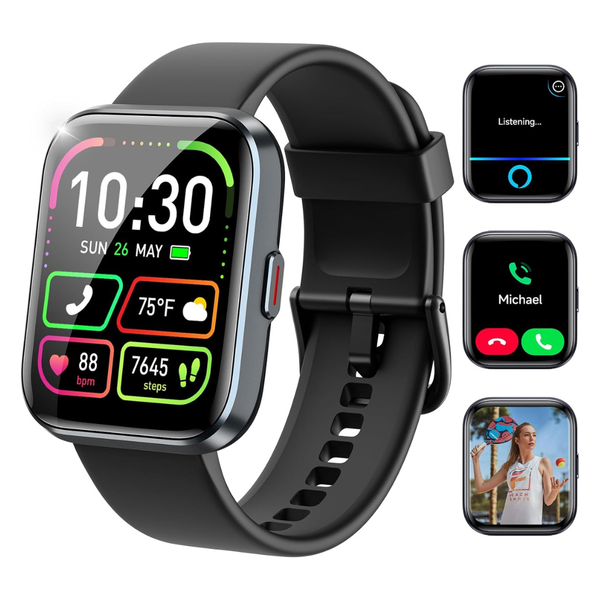 Waterproof 1.83" Fitness Tracker Smart Watch W/ Answer/Make Call (Various)