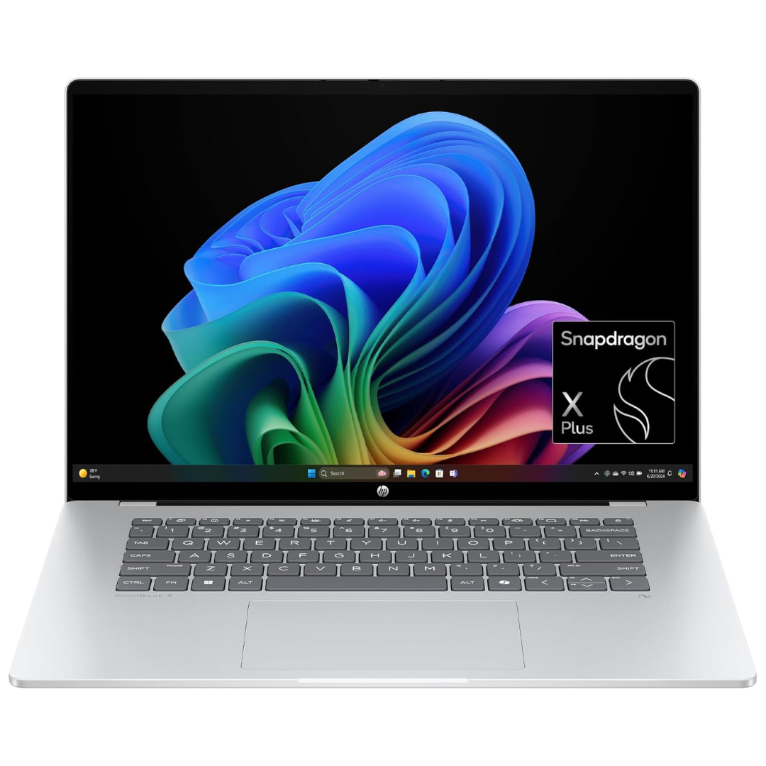 HP OmniBook 5 16" FHD+ Touch Laptop (Snapdragon X1P-42-100 / 16GB RAM / 512GB SSD)