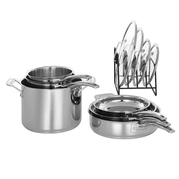 11-Piece Cuisinart SmartNext Stainless Steel Cookware Set