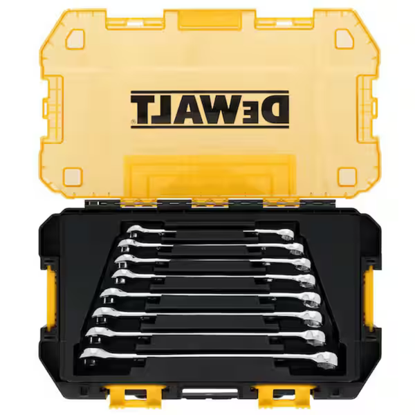 Dewalt TOUGHSERIES Metric Combination Wrench Set (8-Piece)