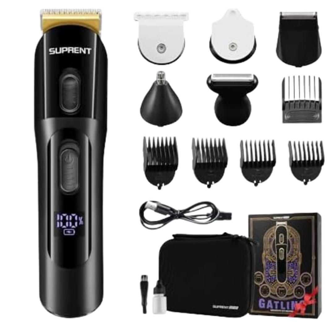 16-Piece Suprent 16-in-1 Men's Electric Grooming Kit