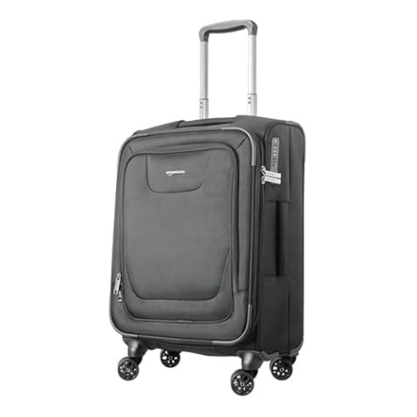 17" Amazon Basics Softside Suitcase Carry On Luggage