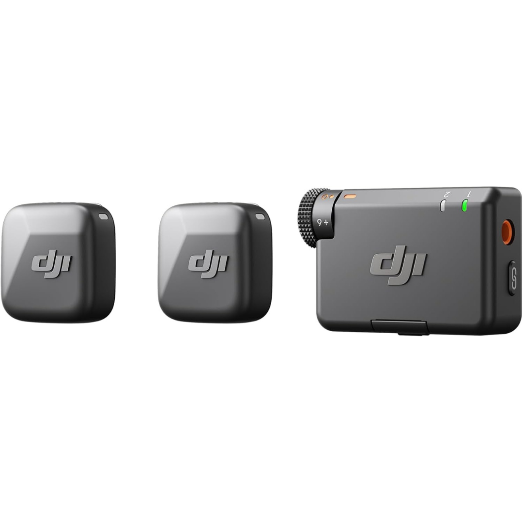 DJI Mic Mini Wireless Lavalier Microphone W/ 2x TX + 1x RX