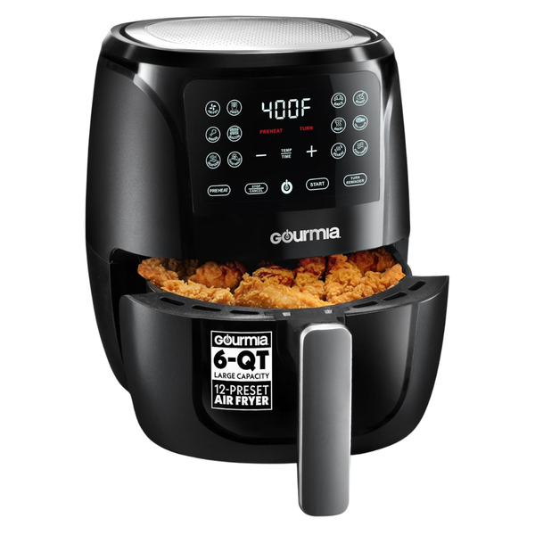 6-Quart Gourmia Air Fryer Oven With Digital Display (GAF686)