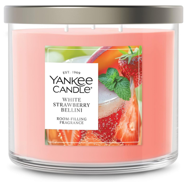 14.5oz Yankee Candle 3-Wick Candle Jar With Up To 40 Hours Burn Time