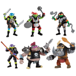 6-Pack Playmates Toys Teenage Mutant Ninja Turtles TMNT Battle Arena Figures