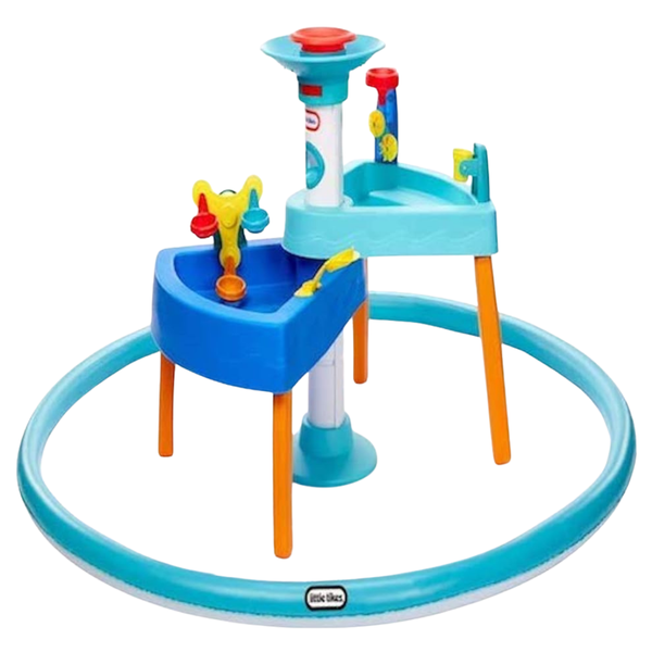 Little Tikes 3-in-1 Splash 'n Grow Outdoor Water Play Table W/ Accessories
