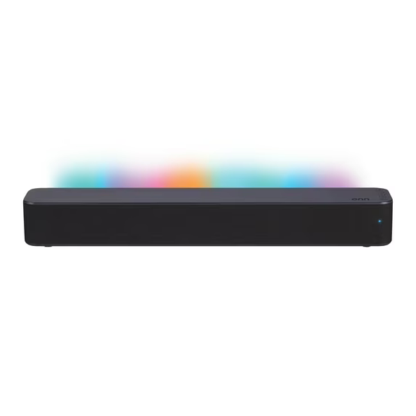 onn. 20" 2.0-Channel LED Soundbar With 2 Speakers