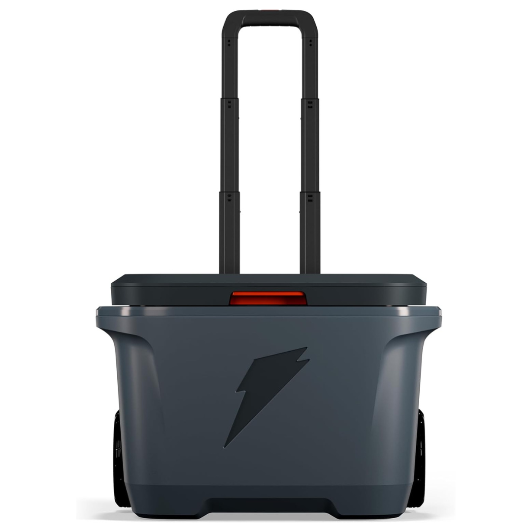 50QT Gatorade Rolling Ice Chest Cooler (Grey)