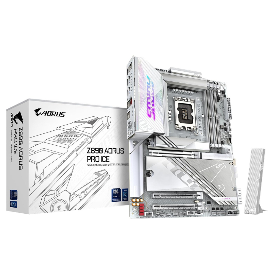 Gigabyte Z890 AORUS PRO ICE Intel Core Ultra (Series 2) LGA 1851 Motherboard