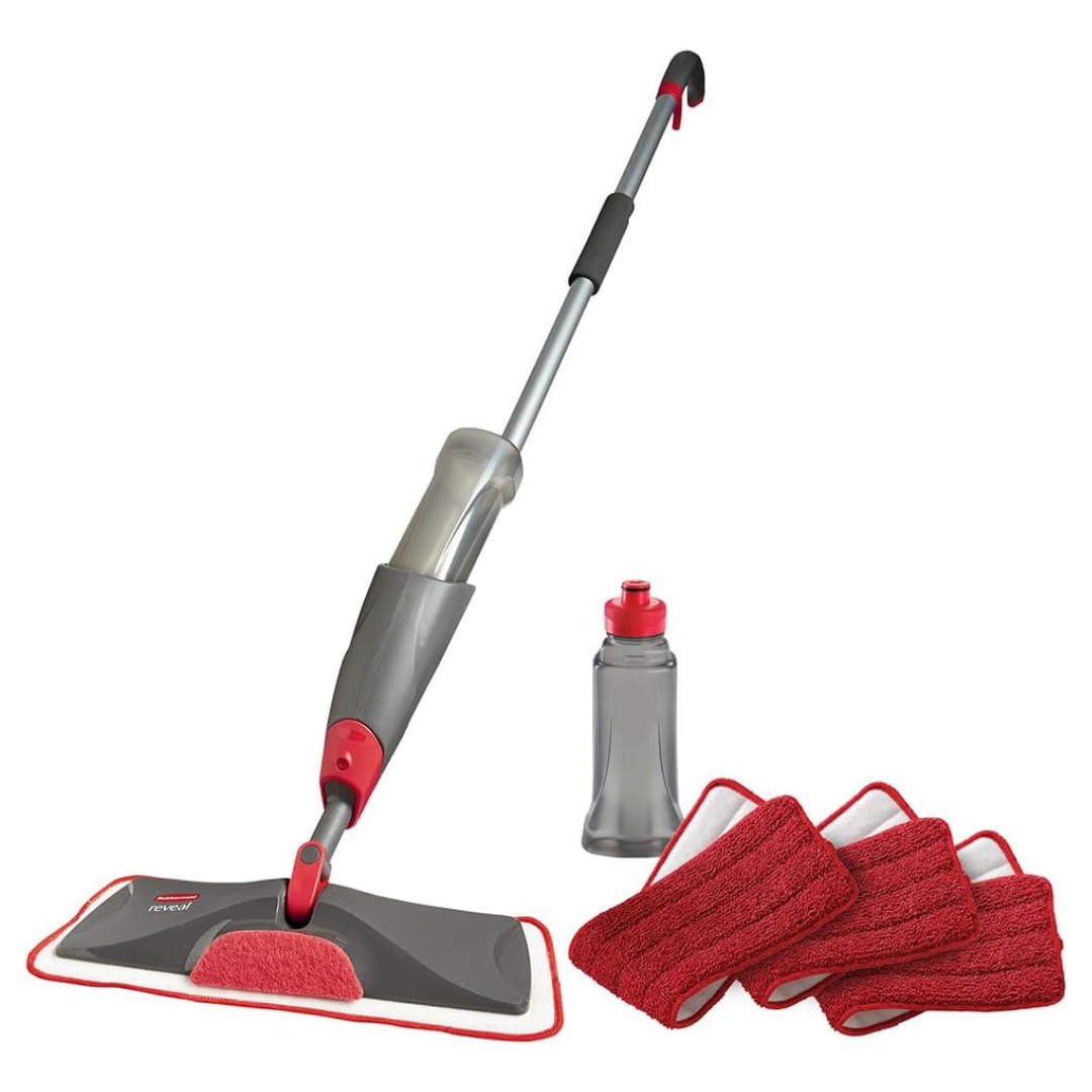 Rubbermaid Reveal Spray Mop Floor Cleaning Kit