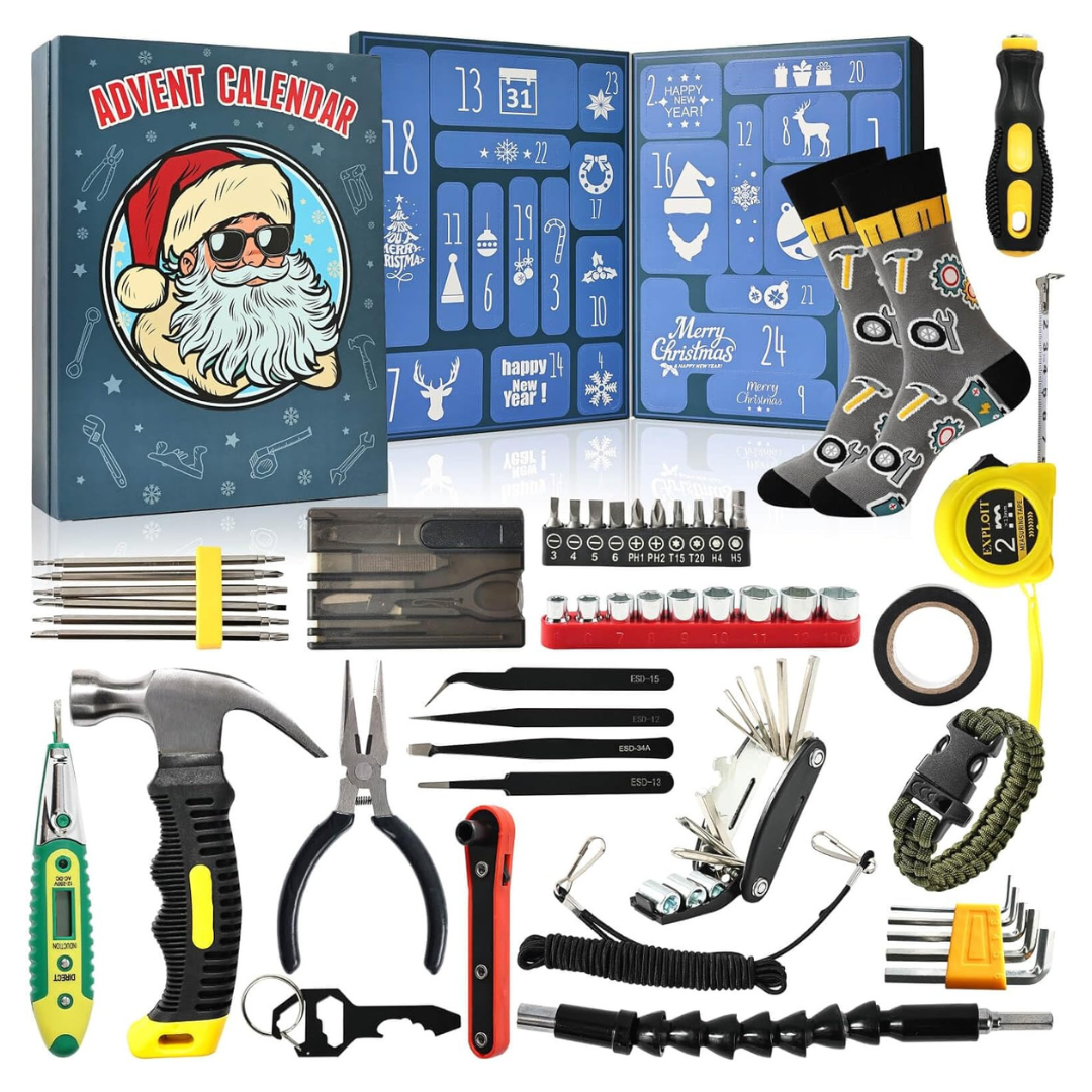 Moyel Survival Advent Calendar 2025 With Survival Tools