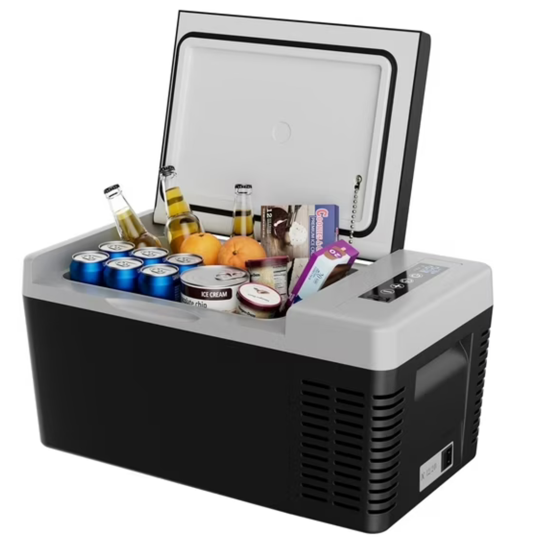 Simzlife 12V 19QT(18L) Portable Car Refrigerator