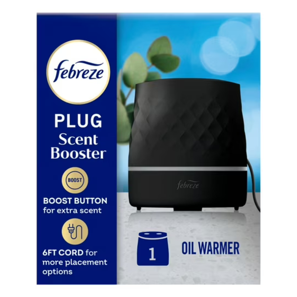 Febreze PLUG Scent Booster Continuous Scent Device Oil Diffuser