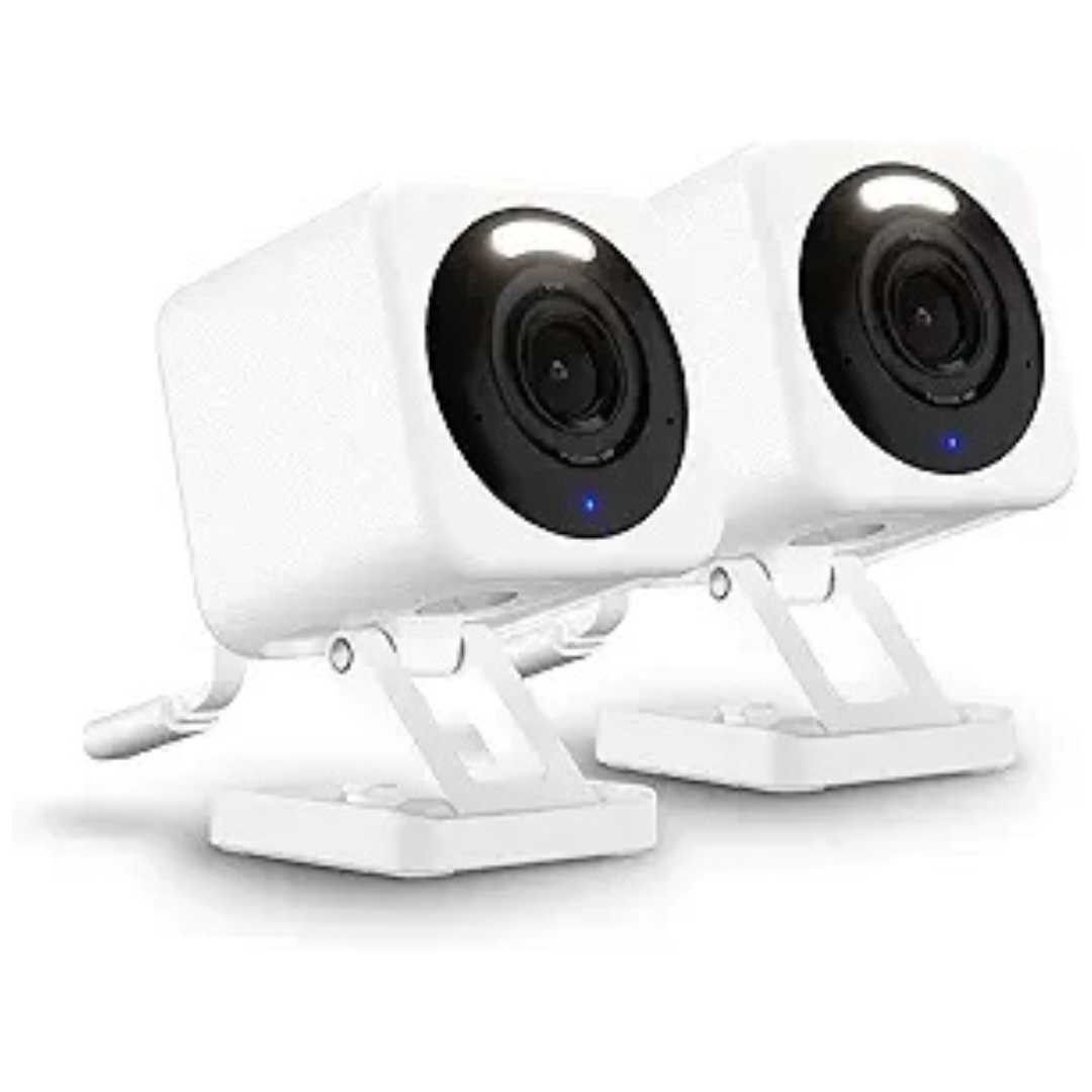 2-Pack WYZE Cam v4 2.5K WiFi Security Camera (3 Colors)