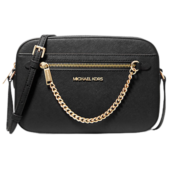 Jet Set Large Saffiano Leather Crossbody Bag (2-colors)