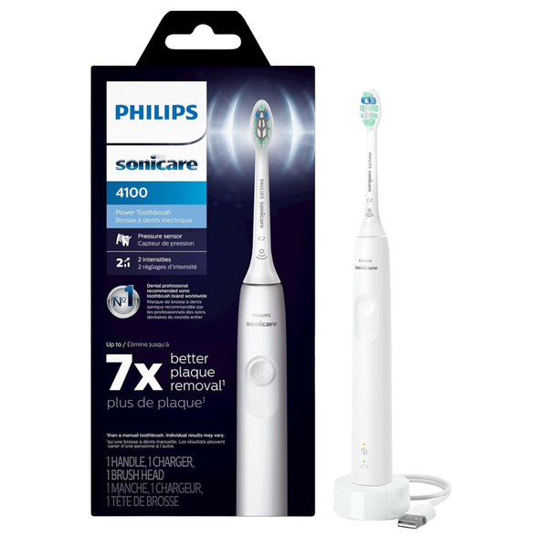 Philips Sonicare 4100 Rechargeable Electric Toothbrush (3 Colors)