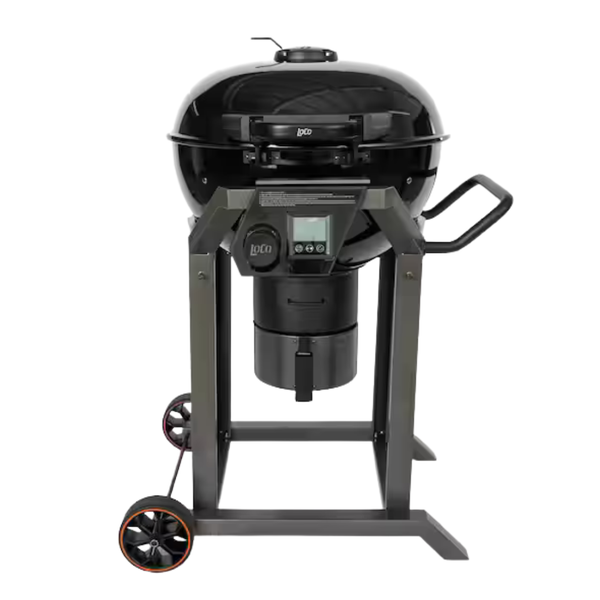 LoCo Cookers Kettle Charcoal Grill With Stand And SmartTemp
