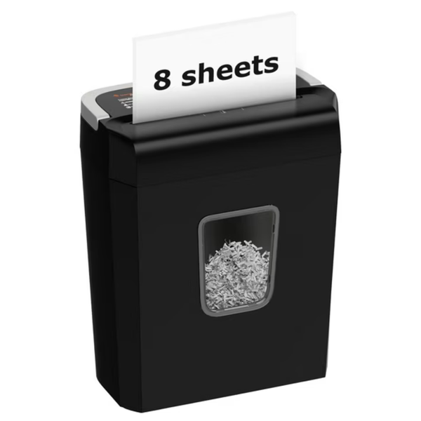 Bonsaii C277-C 8-Sheet Cross Cut Paper Shredder