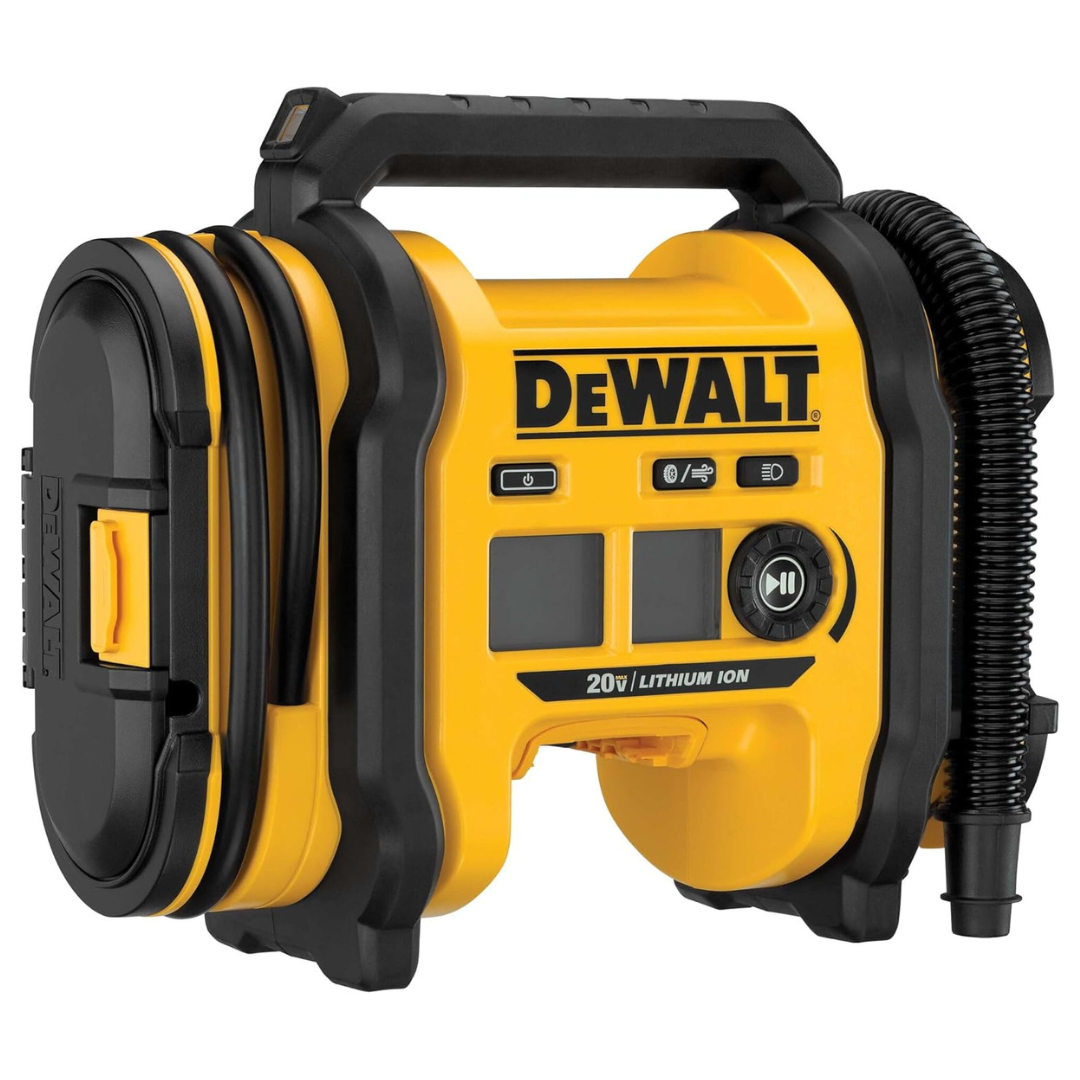 Dewalt 20V Max Compact and Portable Tire Inflator (Tool Only)