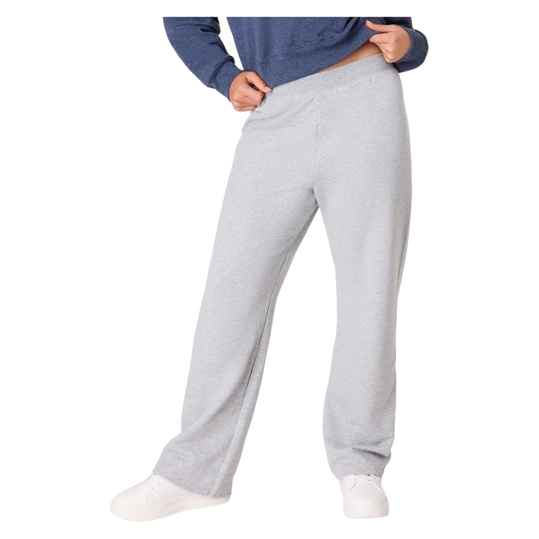 Hanes Women's Open Leg EcoSmart Fleece Sweatpants