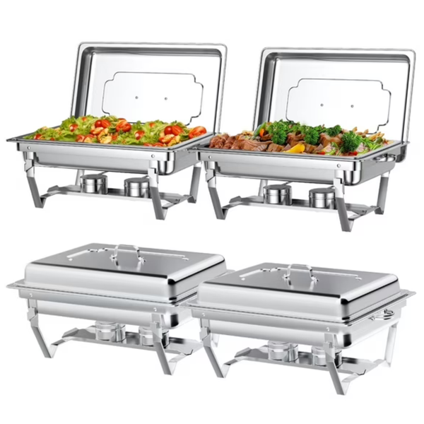 4-Pack Tinana Chafing Dish Buffet Set