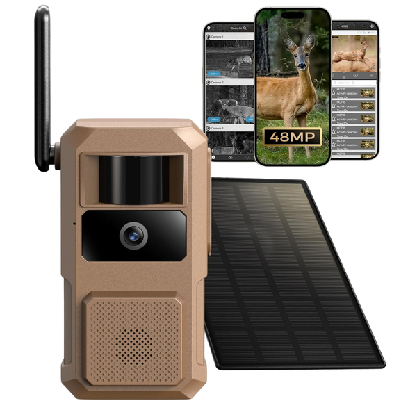 Loatos 48MP 2K Live 4G LTE Cellular Trail Camera