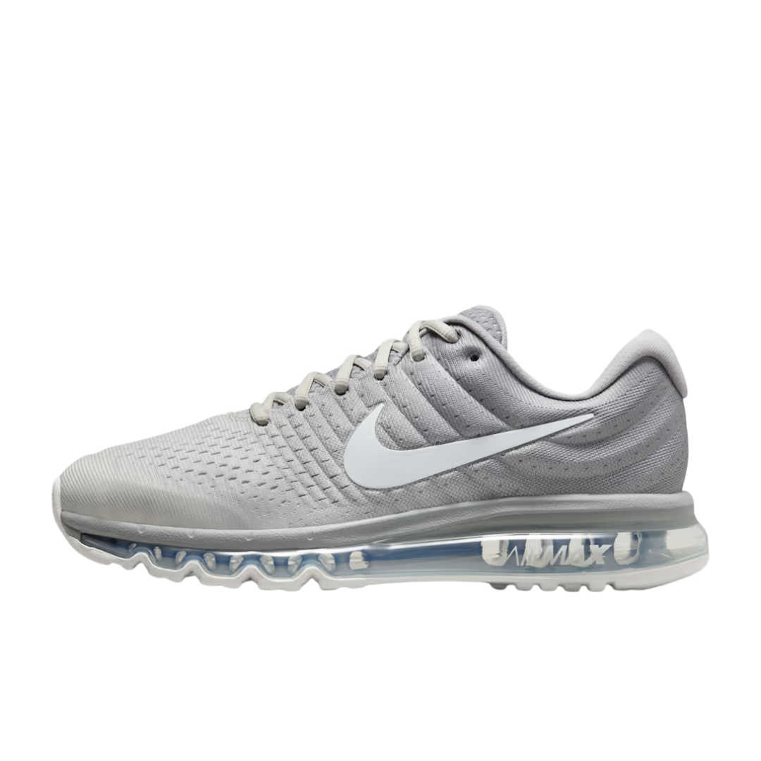 Nike Men's Air Max 2017 Running Shoes (Light Bone/Matte Silver/Off White)