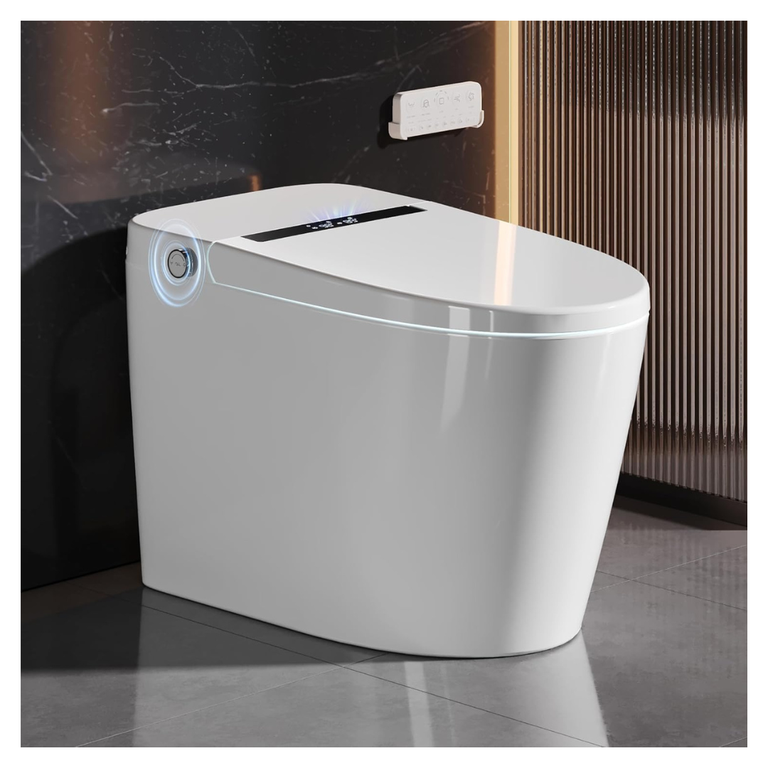 DeerValley Smart One Piece Tankless Bidet Toilet With Auto Open/Close Lid