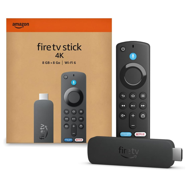 Amazon Fire TV Stick 4K Streaming Device (2nd Gen, Newest Model)