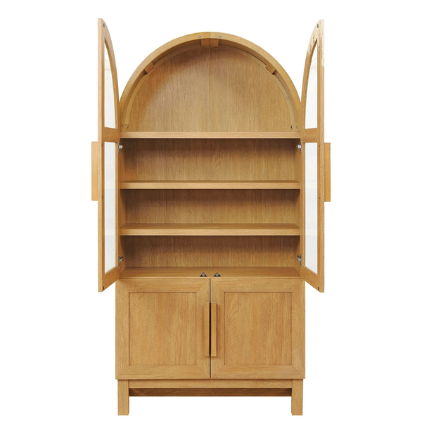 Better Homes & Gardens Juliet Kitchen Rounded Arch Cabinet (2 Colors)