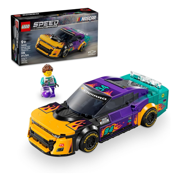 328-Piece LEGO Speed Champions NASCAR Next Gen Chevrolet Camaro ZL1