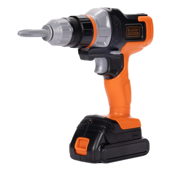 BLACK+DECKER Power Drill Kids Toy with Forward & Reverse Drilling Action