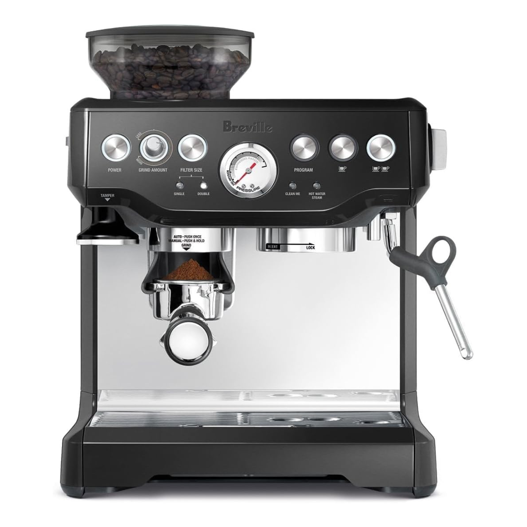 Breville The Barista Express Espresso Machine (Black Sesame)