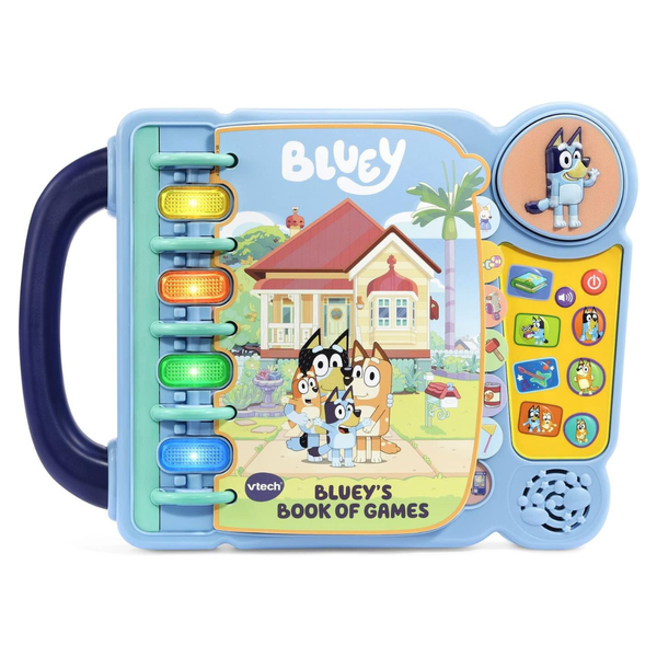 2-Count VTech Bluey Bluey's Interactive Book of Games