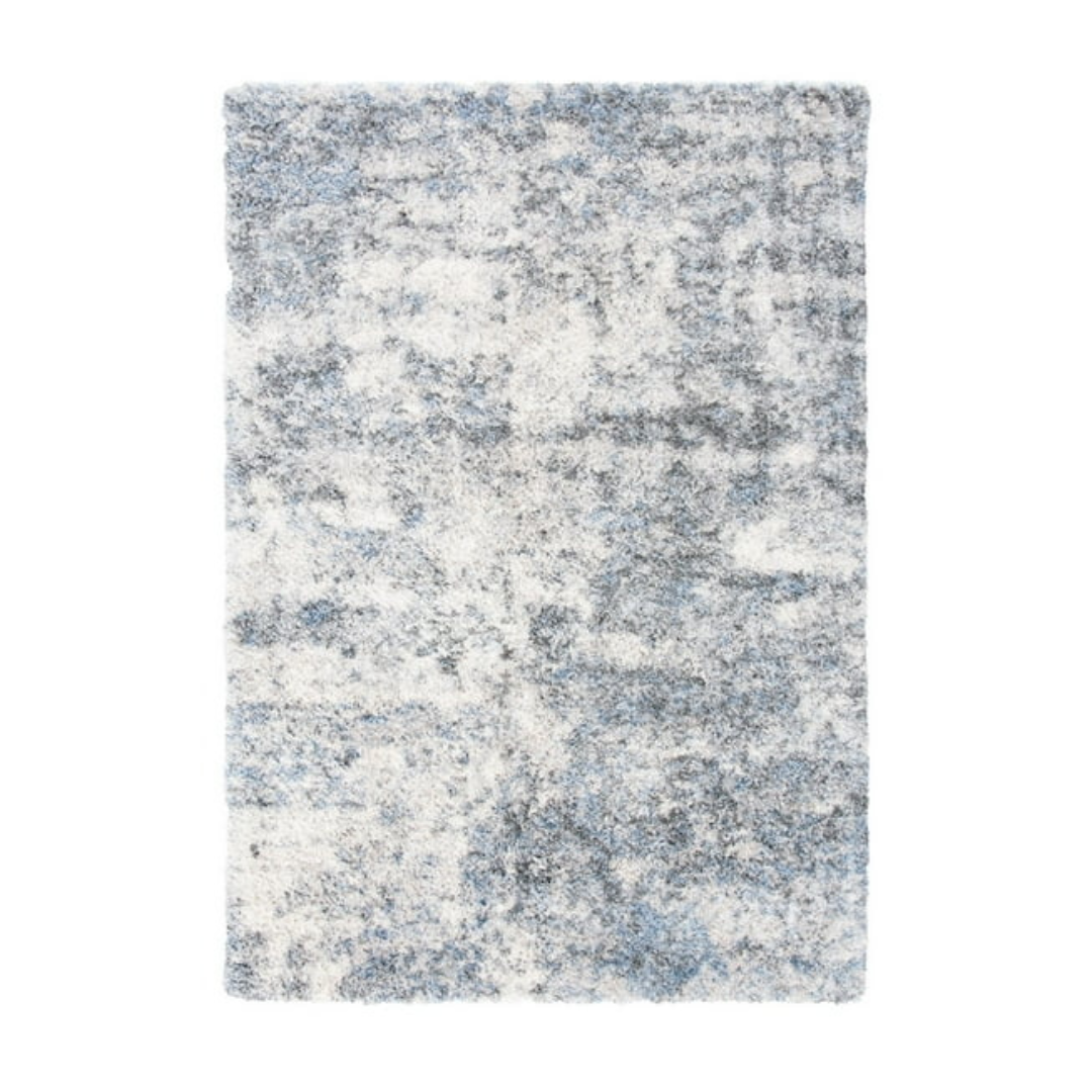 5'3" x 7'6" Non Shedding Berber Shag Area Rug