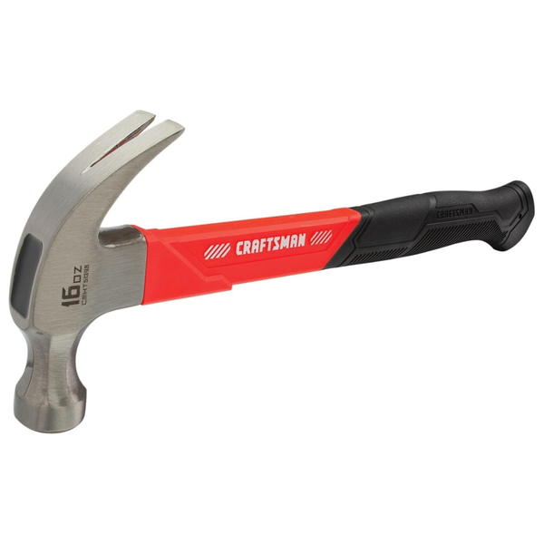 Craftsman 16 oz. Claw Nailing Hammer Steel Head Fiberglass Handle