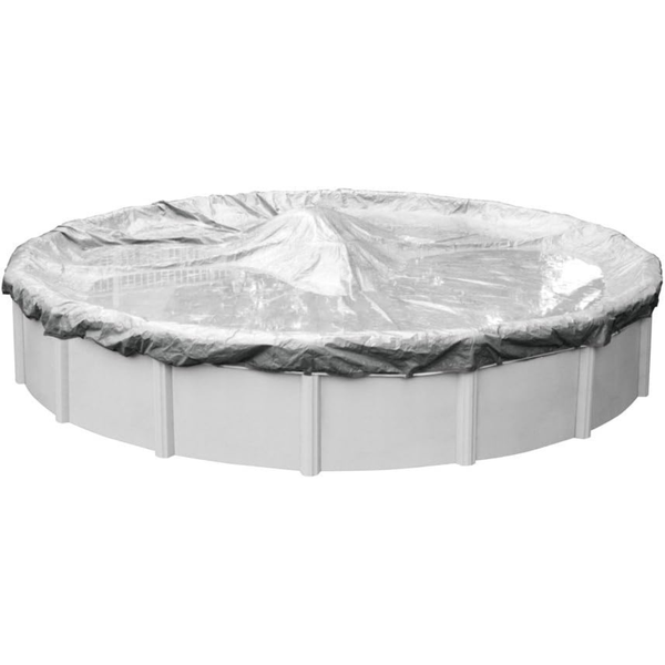 Pool Mate 18 Feet Classic Silver Winter Pool Cover